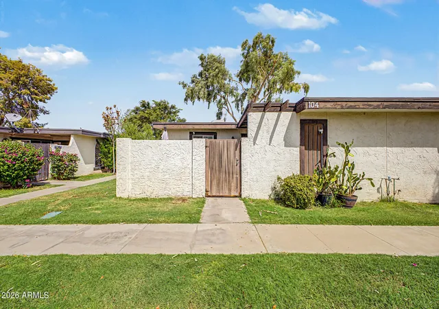 Photo 1 of Townhouse for sale at 720 S Dobson Rd #104, Mesa, AZ 85202 | MLS# 7081987 | Listing updated on 2026-09-25