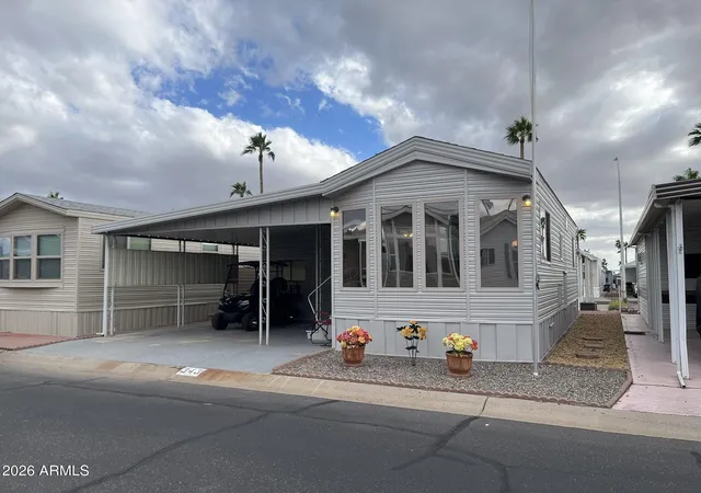 Photo 1 of Manufactured home for sale at 343 Felspar Dr, Apache Junction, AZ 85120 | MLS# 7098996 | Listing updated on 2026-10-28