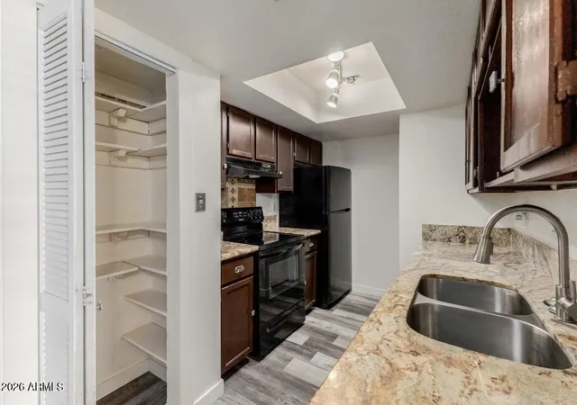 Listing Photo 1 - Condo for sale in building located at 4211 E Palm Ln, Phoenix, AZ 85008 - Unit #208