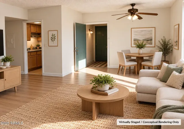 Listing Photo 1 - Condo for sale in building located at 1224 E Evergreen St, Mesa, AZ 85203 - Unit #209