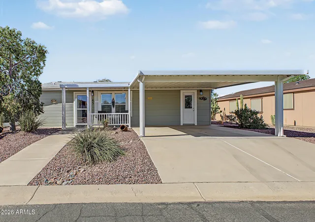 Photo 1 of Manufactured home for sale at 155 E Rodeo Rd #45, Casa Grande, AZ 85122 | MLS# 7099454 | Listing updated on 2026-10-29