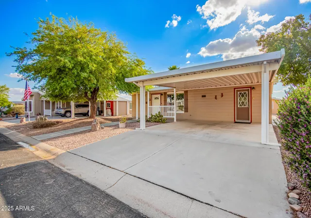 Photo 1 of Manufactured home for sale at 155 E Rodeo Rd #64, Casa Grande, AZ 85122 | MLS# 7098588 | Listing updated on 2026-10-27