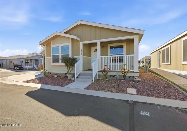 Photo 1 of Manufactured home for sale at 17506 W Van Buren St #490, Goodyear, AZ 85338 | MLS# 7098632 | Listing updated on 2026-10-28