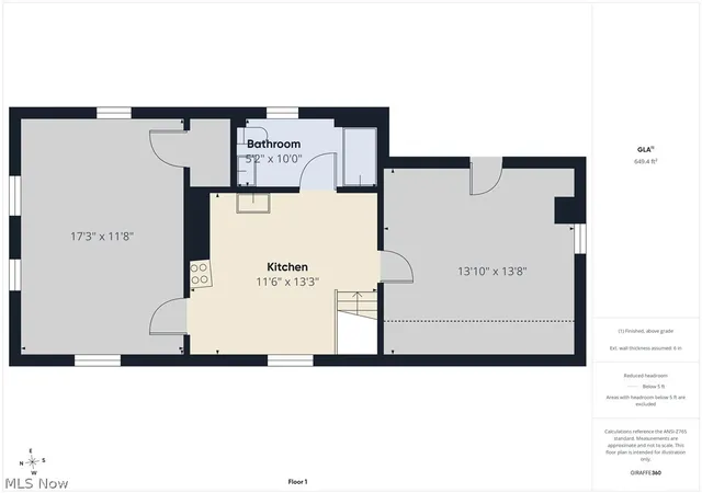 Listing Photo 4 - Condo for sale in building located at 504 Gage St, Akron, OH 44311