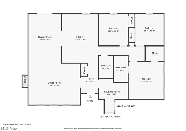 Photo 34 of Single family home for sale at 2043 N Park Ln, Rock Creek, OH 44084 | MLS# 5237933 | Listing updated on 2026-09-04