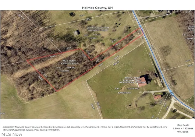Photo 1 of Land for sale at 3665 County Rd 58, Millersburg, OH 44654 | MLS# 5241347 | Listing updated on 2026-09-22