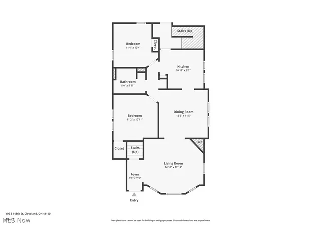 Listing Photo 4 - Condo for sale in building located at 406 E 148th St, Cleveland, OH 44110