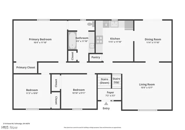 Photo 3 of Single family home for sale at 21 W Howe Rd, Tallmadge, OH 44278 | MLS# 5243433 | Listing updated on 2026-09-14