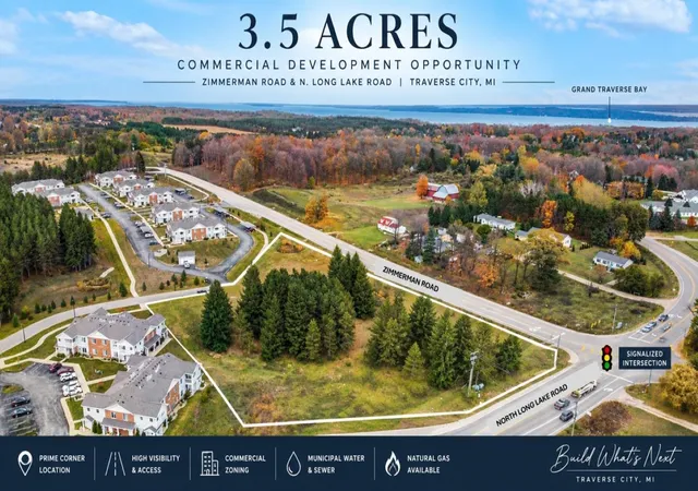 Photo 1 of Land for sale at 0 Zimmerman Rd, Traverse City, MI 49685 | MLS# 78001306401 | Listing updated on 2026-09-10