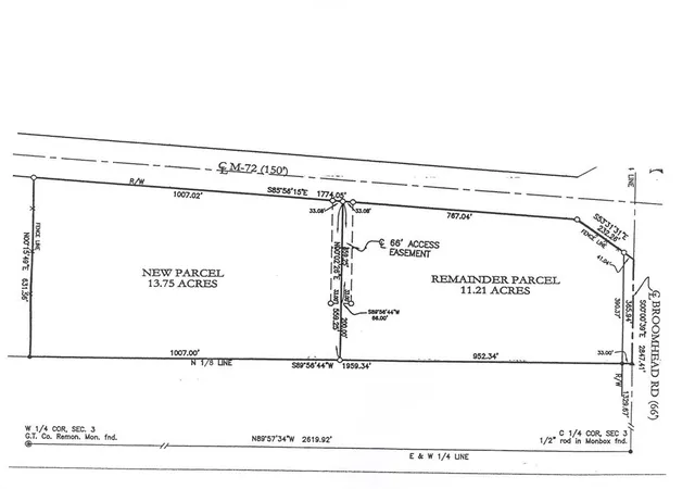 Photo 2 of Land for sale at M 72, Whitewater Township Grand Traverse, MI 49690 | MLS# 78080064235 | Listing updated on 2026-09-07
