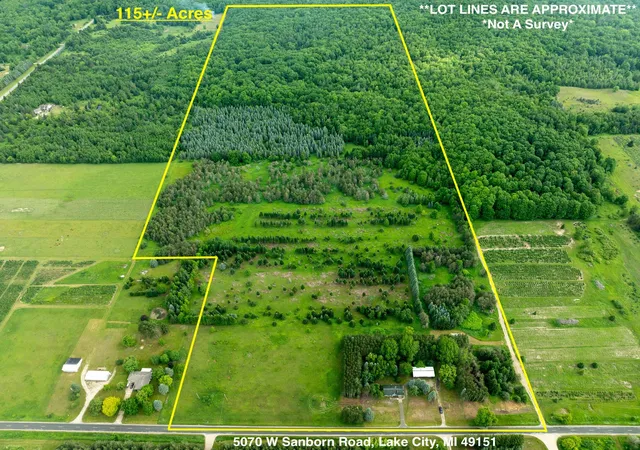 Photo 1 of Single family home for sale at 5070 W Sanborn Rd, Lake City, MI 49651 | MLS# 72026031167 | Listing updated on 2026-09-01