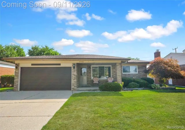 Photo 1 of Single family home for sale at 34440 Amsterdam Dr, Sterling Heights, MI 48312 | MLS# 20261066626 | Listing updated on 2026-09-11