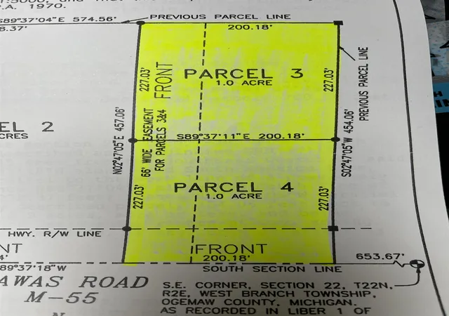 Land for sale at 0 W M 55, West Branch, MI 48661 | MLS# 77080073066