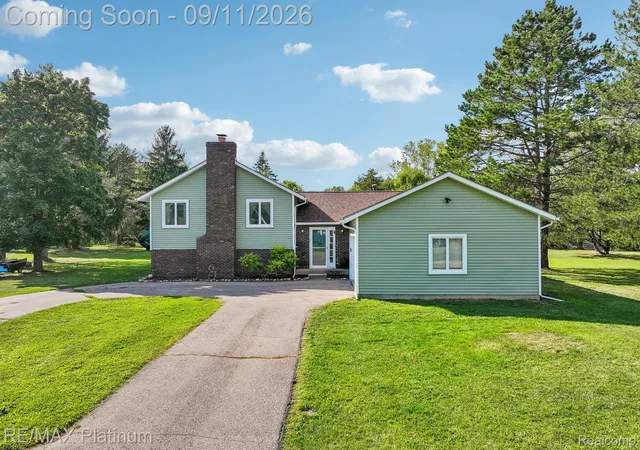 Photo 1 of Single family home for sale at 12126 Linden Rd, Linden, MI 48451 | MLS# 20261070254 | Listing updated on 2026-09-14