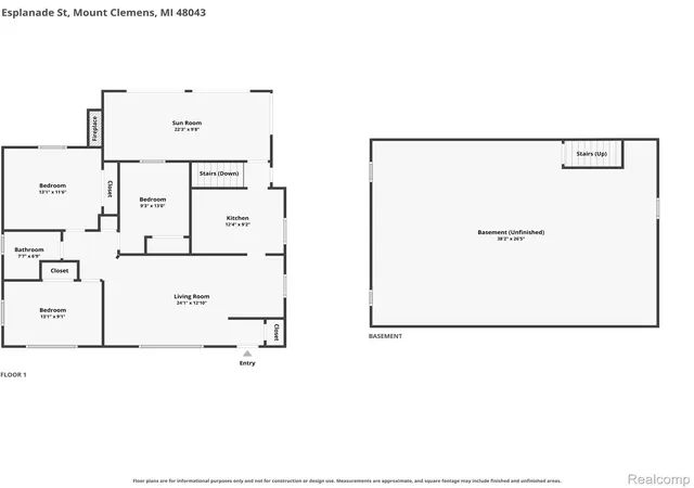 Photo 26 of Single family home for sale at 932 N Esplanade St, Mount Clemens, MI 48043 | MLS# 20261070678 | Listing updated on 2026-10-10