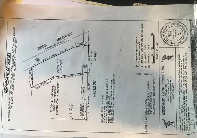 Photo 2 of Land for sale at 00 Dixie, Birch Run Township Saginaw, MI 48415 | MLS# 20261071398 | Listing updated on 2026-09-04