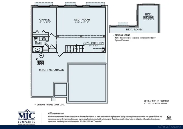 Listing Photo 4 - Condo for sale in building located at 3650 Chatham Pl, Brighton, MI 48114