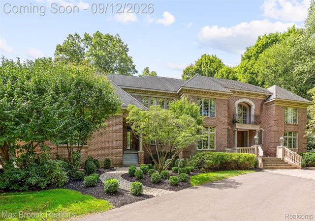 Photo 1 of Mansion for sale at 4966 Stoneleigh Rd, Bloomfield Hills, MI 48302 | MLS# 20261072123 | Listing updated on 2026-09-15