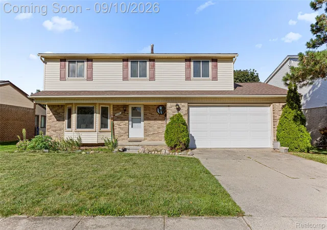 Photo 1 of Single family home for sale at 2350 Brookfield St, Canton, MI 48188 | MLS# 20261072150 | Listing updated on 2026-09-14