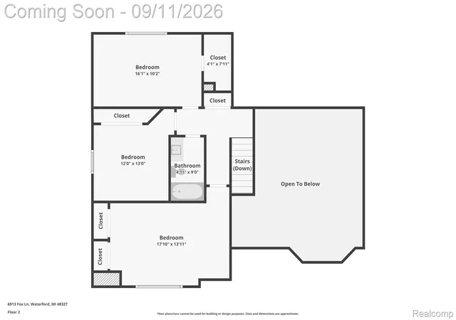 Photo 36 of Single family home for sale at 6913 Fox Ln, Waterford, MI 48327 | MLS# 20261072159 | Listing updated on 2026-09-12