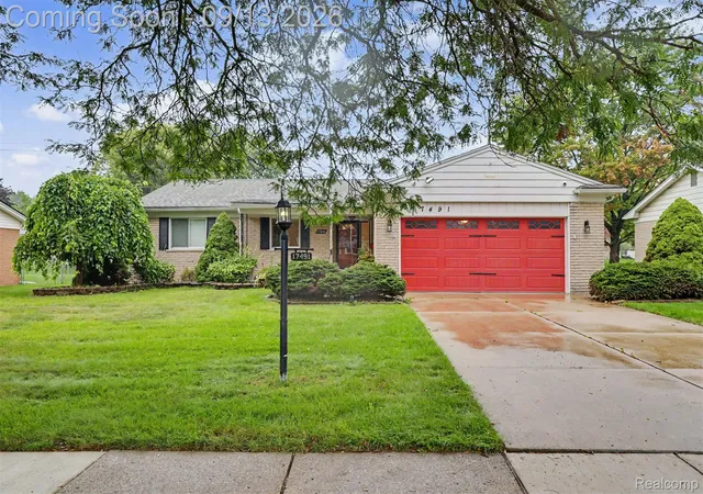 Photo 1 of Single family home for sale at 17491 Woodside St, Livonia, MI 48152 | MLS# 20261072940 | Listing updated on 2026-09-18