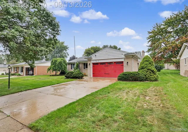 Photo 2 of Single family home for sale at 17491 Woodside St, Livonia, MI 48152 | MLS# 20261072940 | Listing updated on 2026-09-18