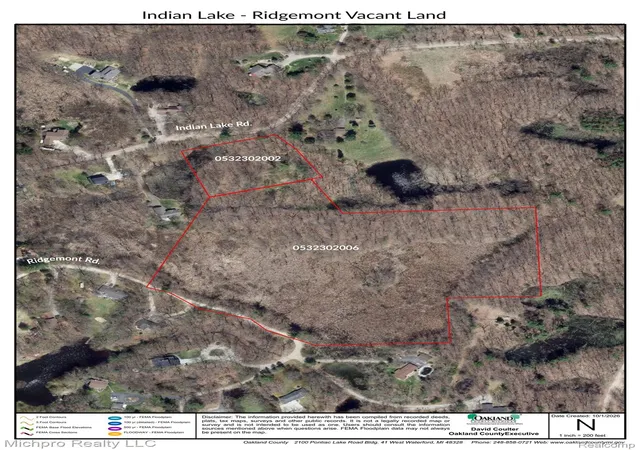 Photo 1 of Land for sale at 2899 Indian Lake Rd, Oxford, MI 48370 | MLS# 20261079043 | Listing updated on 2026-10-05