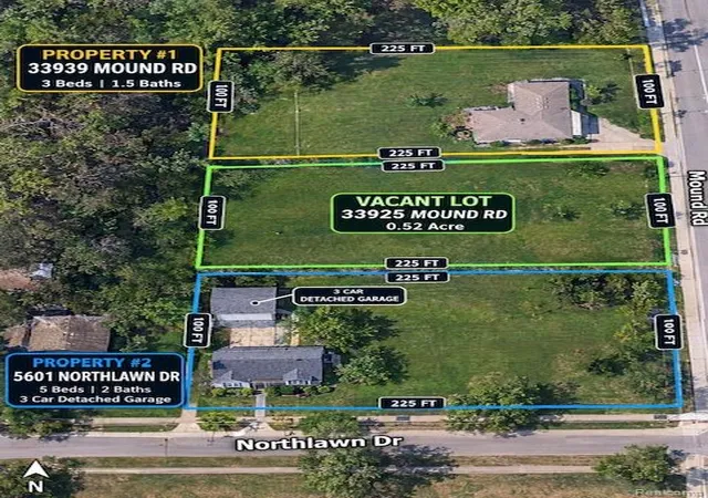 Photo 1 of Single family home for sale at 33939 Mound Rd, Sterling Heights, MI 48310 | MLS# 20261079984 | Listing updated on 2026-10-07