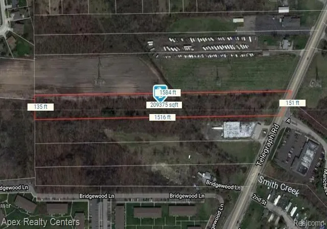Photo 2 of Land for sale at 25712 Telegraph Rd, Flat Rock, MI 48134 | MLS# 20261080573 | Listing updated on 2026-10-05