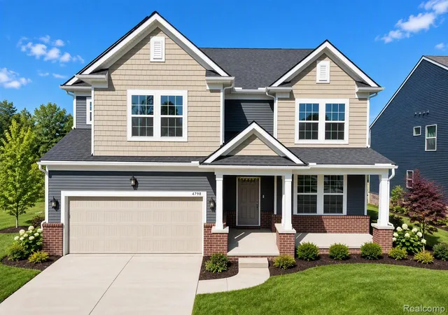 Photo 1 of Single family home for sale at 59588 Schuss Gully Dr, New Hudson, MI 48165 | MLS# 20261080772 | Listing updated on 2026-10-09