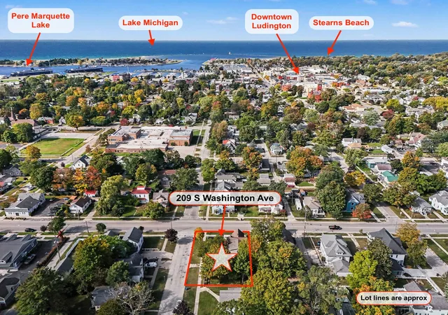 Photo 2 of Single family home for sale at 209 S Washington Ave, Ludington, MI 49431 | MLS# 67026053473 | Listing updated on 2026-10-12