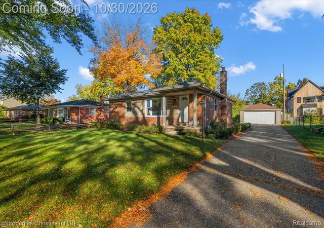 Photo 2 of Single family home for sale at 1481 Hazel St, Birmingham, MI 48009 | MLS# 20261084730 | Listing updated on 2026-10-30