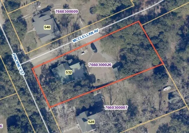 Photo 2 of Single family home for sale at 532 Pinckney St, Mc Clellanville, SC 29458 | MLS# 26025471 | Listing updated on 2026-09-21
