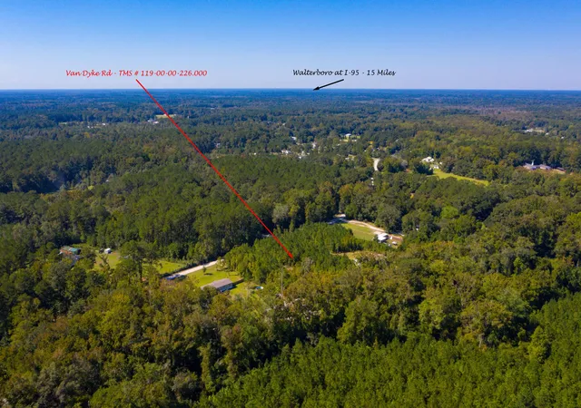 Photo 3 of Land for sale at 00 Van Dyke Rd, Cottageville, SC 29435 | MLS# 26027344 | Listing updated on 2026-10-02