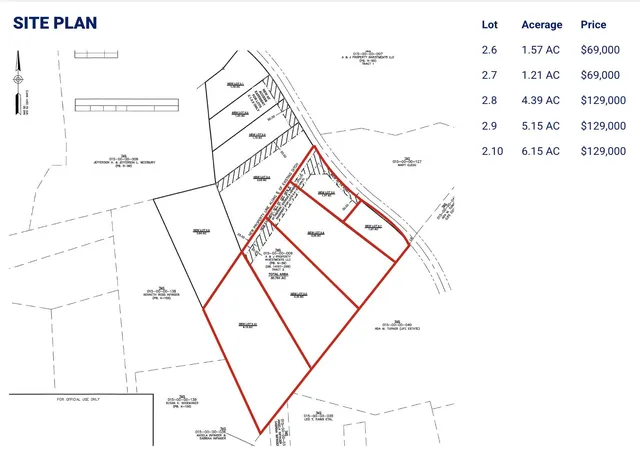 Photo 1 of Land for sale at 0 Seven Mile Rd #2-7, Harleyville, SC 29448 | MLS# 26025357 | Listing updated on 2026-09-09