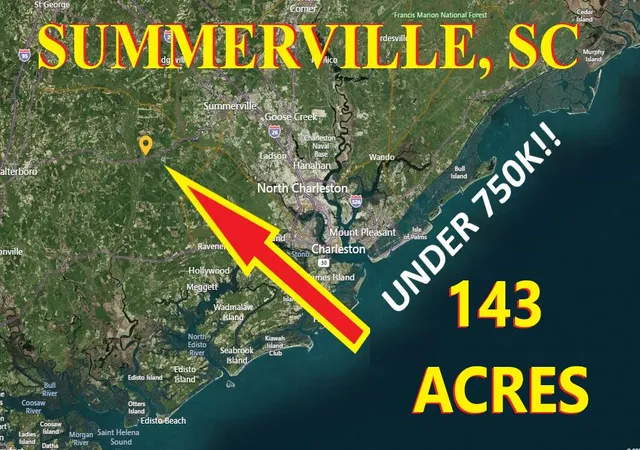 Land for sale at 0 S Highway 17, Ridgeville, SC 29472 | MLS# 26025852