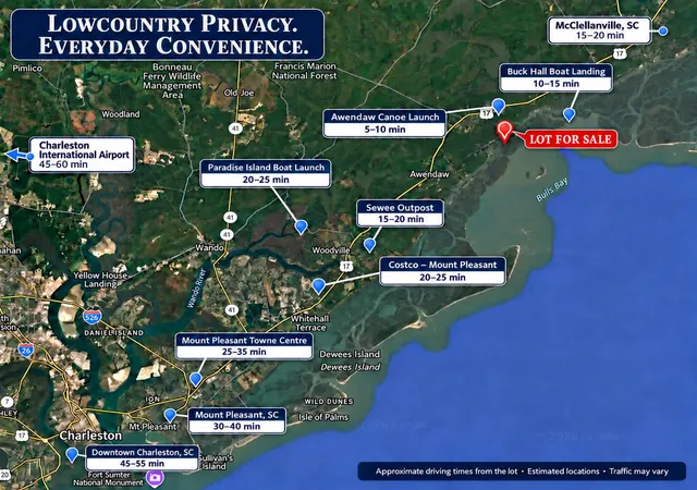Photo 1 of Land for sale at 7997 Doar Rd #C-2, Awendaw, SC 29429 | MLS# 26027870 | Listing updated on 2026-10-23