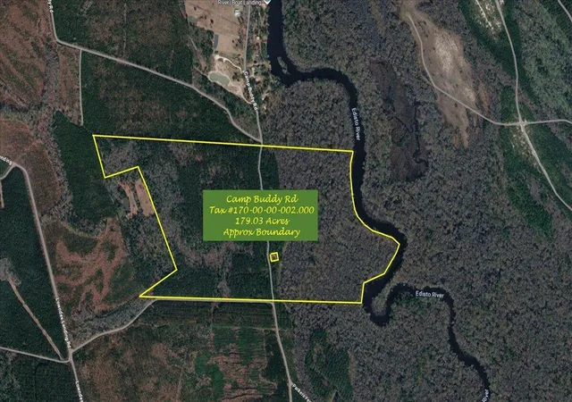 Photo 1 of Land for sale at 0 Camp Buddy Rd, Ridgeville, SC 29472 | MLS# 26025025 | Listing updated on 2026-09-04