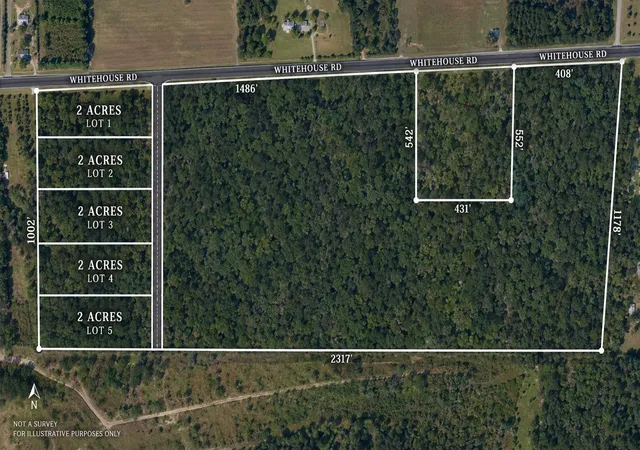 Photo 3 of Land for sale at 1121 Whitehouse Rd, Summerville, SC 29486 | MLS# 26027758 | Listing updated on 2026-10-07