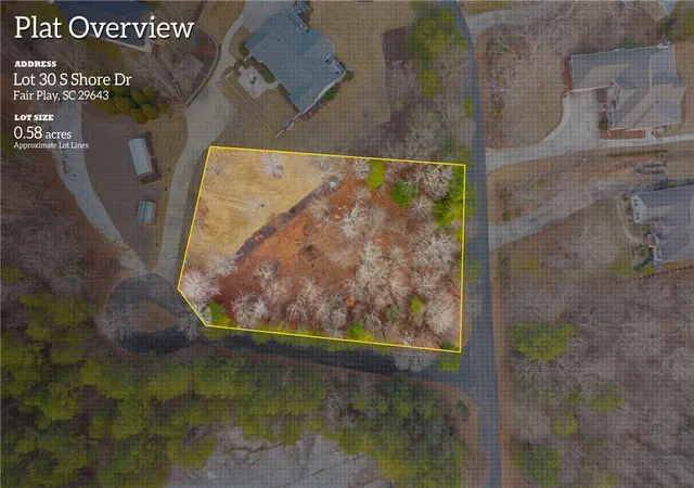 Photo 1 of Land for sale at Lot 30 S Shore Dr, Fair Play, SC 29643 | MLS# 20297418 | Listing updated on 2026-09-11