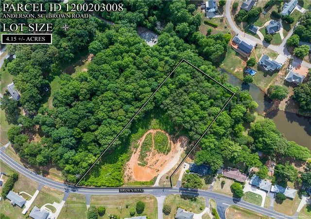 Photo 3 of Land for sale at 0 Brown Rd, Anderson, SC 29621 | MLS# 20301827 | Listing updated on 2026-09-14