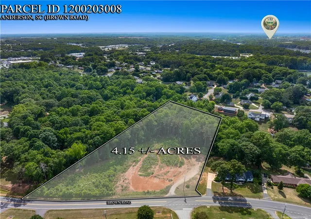 Photo 4 of Land for sale at 0 Brown Rd, Anderson, SC 29621 | MLS# 20301827 | Listing updated on 2026-09-14