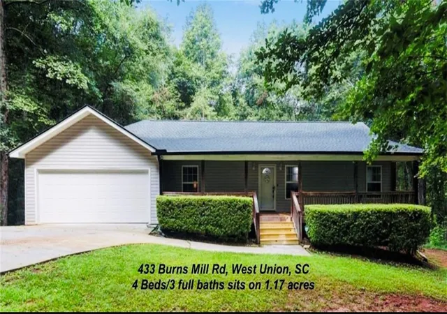 Photo 1 of Single family home for sale at 433 Burns Ml Rd, West Union, SC 29696 | MLS# 20304431 | Listing updated on 2026-09-15