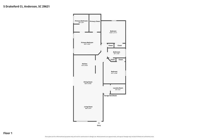 46th image of 5 Drakeford Ct, Anderson, SC 29621 | MLS# 20305643