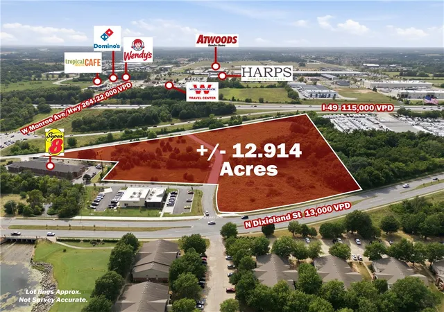 Photo 1 of Land for sale at 6th St, Lowell, AR 72745 | MLS# 1258630 | Listing updated on 2026-08-28