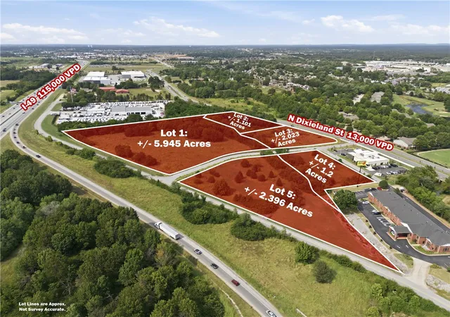 Photo 4 of Land for sale at 6Th St, Lowell, AR 72745 | MLS# 1258630 | Listing updated on 2026-08-28