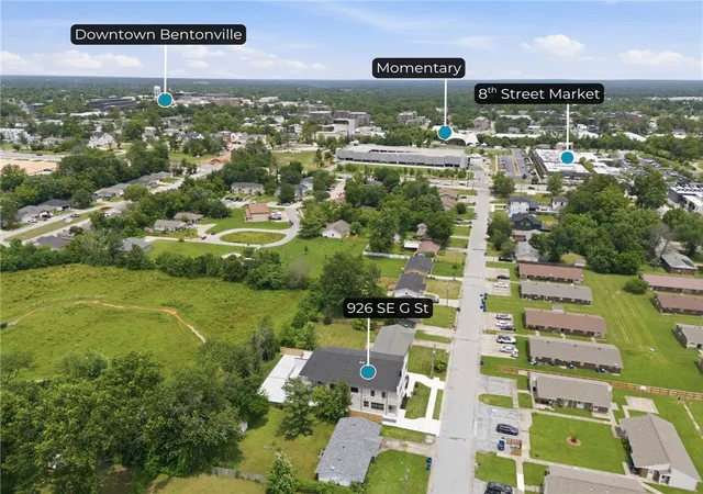 Photo 3 of Townhouse for sale at 926 SE G St, Bentonville, AR 72712 | MLS# 1327714 | Listing updated on 2026-09-07