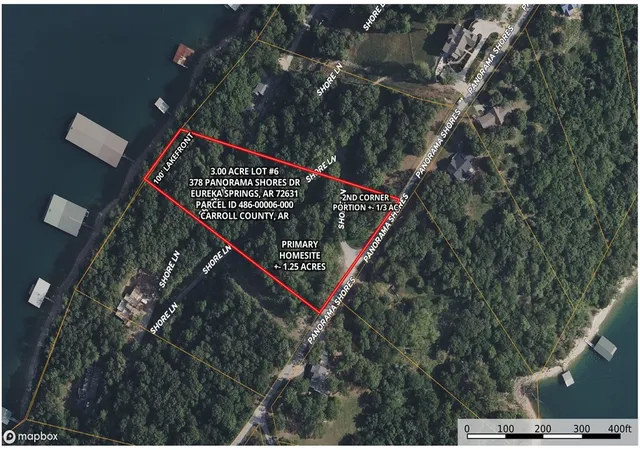 Photo 2 of Land for sale at 378 Panorama Shrs Dr, Eureka Springs, AR 72631 | MLS# 1333625 | Listing updated on 2026-09-02
