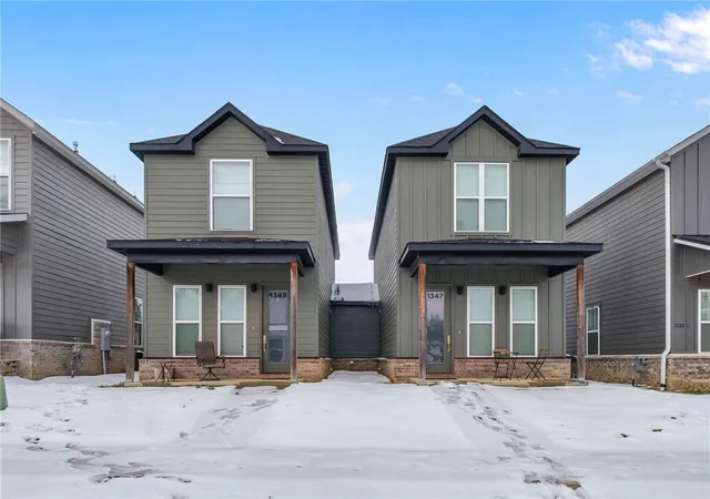Photo 1 of Multi family home for sale at 1347 S & 1349 Duncan Ave, Fayetteville, AR 72701 | MLS# 1334556 | Listing updated on 2026-10-12