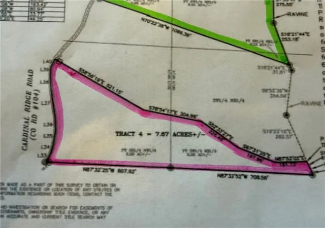 Photo 2 of Land for sale at Tract 4 Cardinal Ridge Rd, Eureka Springs, AR 72632 | MLS# 1335093 | Listing updated on 2026-08-31
